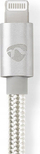 Kabëll audio Nedis Lightning në 3.5 mm, 1m, i artë