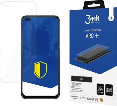 Fletë mbrojtëse ekrani 3mk ARC+ për Realme 6 Pro, transparente