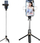 Shkop selfie me tripod LED Ring SSTR-20, me telekomandë Bluetooth, i zi