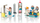 Set loje Playmobil City Life 9268, banjo me drita që punojnë, 4-10 vjeç, shumëngjyrësh