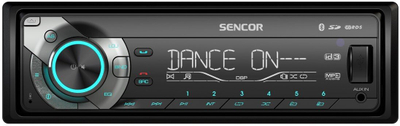 Radio makine Sencor SCT 5052BMR, 1DIN, USB Bluetooth, e zezë