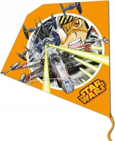 Fluturë Star Wars, 58.5 x 56 cm, portokalli