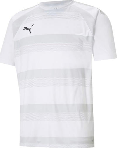 Fanellë futbolli Puma teamVISION Jersey M 704921 04 për burra, me mëngë të shkurtra, e bardhë