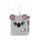 Fletore STARPAK Notebook Keyring Plush Koala, 10x8cm, me stilolaps, gri