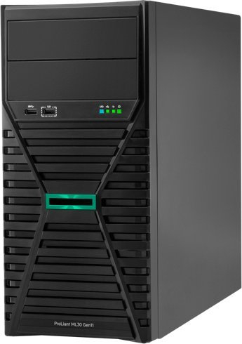 Сервер куќиште HPE ProLiant ML30 Gen11, Intel Xeon E-2414 2.6GHz, 16GB DDR5, црн