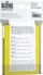 Mbështjellëse letra loje Gamegenic Just Sleeves Standard, set 50 copë, të verdha