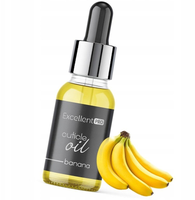 Масло за кутикули Excellent Pro Banana, со пипета, 10ml