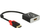 Adaptor AV Delock 62734, DisplayPort në HDMI, 4K 60Hz, i zi