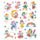 Stickerë me shkëlqim Djeco Fairies, set 28 copë, shumëngjyrësh