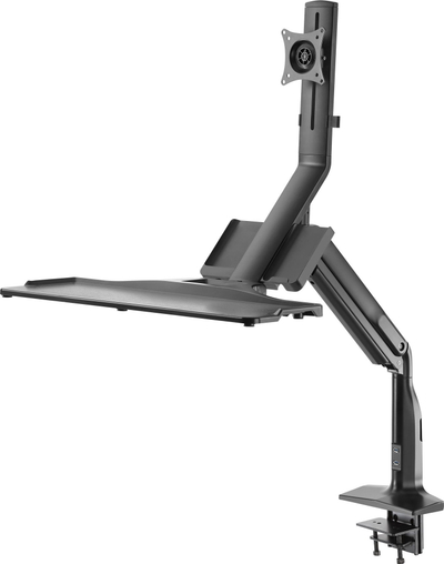 Stendë monitori INLINE, 17-32", VESA, USB 3.0, e zezë
