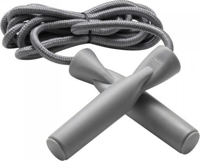 Litar kërcimi Body Sculpture BK 135, 275 cm, me doreza plastike, gri