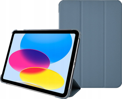 Mbrojtëse tabletë Pomologic për iPad 10.9, libër, gjenerata e 10, blu navy