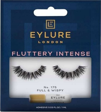 Qerpikë të rremë Eylure Fluttery Intense No 175, volum i plotë, të zinj