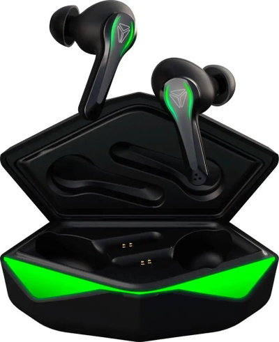 Kufje wireless YENKEE RAGE YHP 03BT, Bluetooth, me kuti karikimi, të zeza me të gjelbër