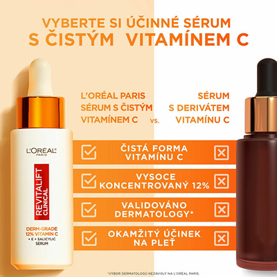 Serum për lëkurë L´Oréal Paris Revitalift Clinical, 30 ml
