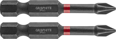 Set bitash për kaçavidë Graphite Impact PH1, 50 mm, 2 copë, gri