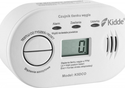 Detektor monoksidi karboni Kidde K5DCO, ekran LCD, jetëgjatësi 10 vite