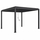 Pergolë alumini Domecil HM6611.01, lamele rrotulluese, 300x300x240 cm, e zezë