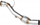 Downpipe RM Motors BMW E60 E61 535d M57N, 272HP, çelik inox, argjendtë