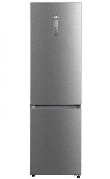 Комбиниран фрижидер Мidea MDRB521MIC02, 378L, No Frost, инокс