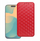 Mbulesë telefoni Cubic Book për Xiaomi Redmi Note 15 Pro 5G, tip flip, me xhepa kartash, e kuqe