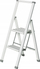 Shkallë palosëse Wenko Aluminium Design, 2 hapa, alumin, e bardhë