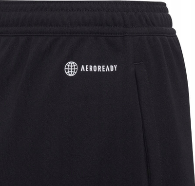 Shorce sportive për kalamaj adidas Entrada 22 Jr H57498, poliester i riciklum, për stërvitje futbolli, të zeza