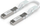 Kabllo Ubiquiti UACC Uplink SFP28 0.15M, 25G, InfiniBand fibra optike, e bardhë
