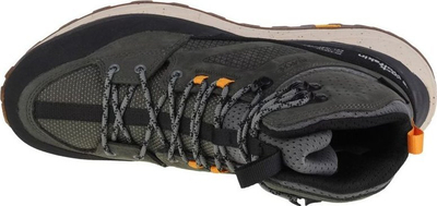 Këpucë malore Jack Wolfskin Terraquest Texapore Mid M, membranë Texapore, shollë Vibram, jeshile e errët