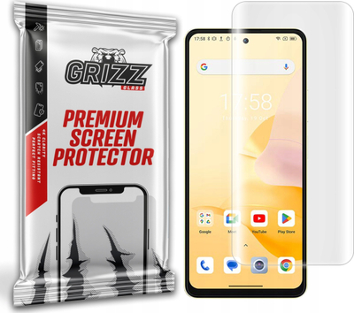 Mbrojtës ekrani GrizzGlass Hydrofilm për Blackview Shark 8, hydrogel, i tejdukshëm