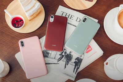 Mbrojtëse telefoni Moshi iGlaze për iPhone Xs Max, e bardhë