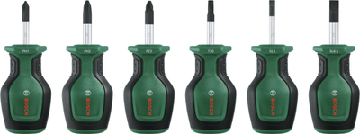 Set kaçavidash Bosch 1600A032UK, majë rezistente, dorezë ergonomike