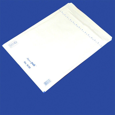 Zarfe vetëngjitëse Office Products, HK, K20, 350 x 470 mm / 370 x 480 mm, 50 copë, të bardha