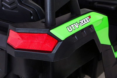 Makinë lodër me rrymë Buggy ATV Strong Green, 24V, me 2 ulëse, jeshile