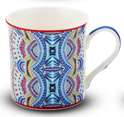 Set filxhanësh NAVA Colorful Mugs, 4 copa, porcelani 330 ml, shumëngjyrësh