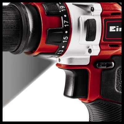 Makineri vidhosëse Einhell TE-CD 12/1 X-Li, 12V, bateri 2Ah, e kuqe