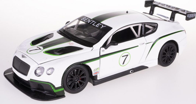 Makinë lodër Hipo Bentley Continental GT3, 20cm, e bardhë