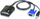 Adapter KVM Aten CV211, USB në VGA, i zi