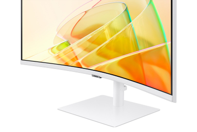 Monitor Samsung S65TC computer, 34", 3440 x 1440, 100 Hz, i bardhë