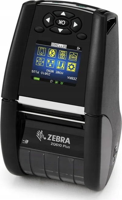 Printer mobil etiketash Zebra ZQ620 Plus, direct thermal, 203 dpi, 115 mm/sec