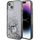 Mbulesë telefoni Karl Lagerfeld Liquid Glitter Choupette, për iPhone 15 Plus 6.7", transparente, me shkëlqim argjendi