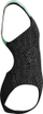 Kostum noti për goca Speedo Allover Powerback, Endurance Plus, i zi me jeshile
