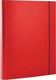 Dosje me llastik Office Products, PP, A4, e kuqe