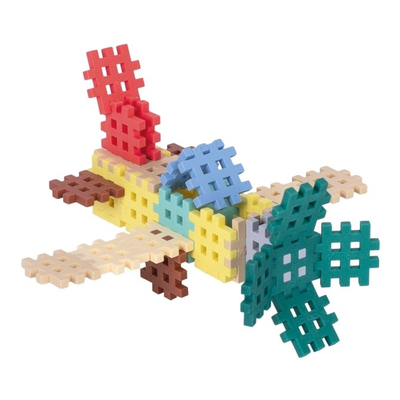 Lodra ndërtoëse Marioinex Mini Waffle Pastel 903650, 140 pjesë, shumëngjyrëshe