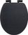 Kapak tualeti 5five ONYX, mbyllje e butë, 37.5 x 49.9 cm, antracit