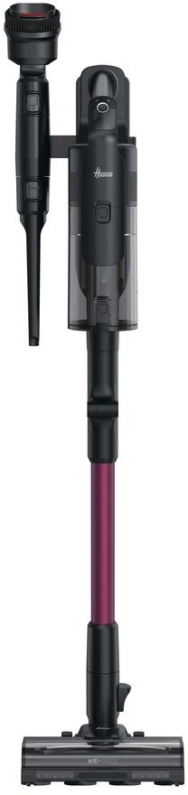 Fshesë me korrent vertikale Hoover HF610HX 011, pa kabllo, 40 min, 0.7L, e zezë