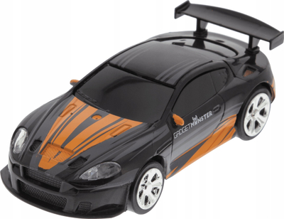 Lodër makinë me telekomandë Gadget Monster R/C Mini Car, 2.4GHz, distancë 8m, e zezë me portokalli