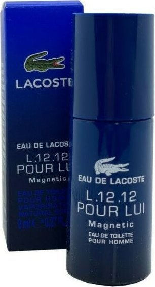 Parfum Lacoste Eau de Lacoste L.12.12 Magnetic, Eau de Toilette, 8 ml, për burra