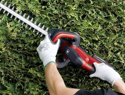 Gërshërë kopshti pa kabllo Einhell GE CH 1846 Li, 18V, bateri 2.5Ah, e kuqe