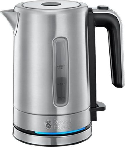Ibrik Russell Hobbs 24190-70, 2400W, 0.8L, i argjendtë